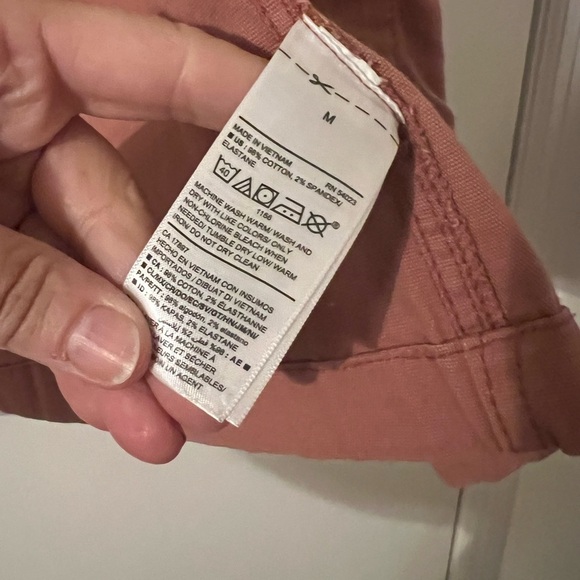 Old Navy Amelia Rose Soft Washed Canvas Utility Jacket Womens size Medium (H106) - Picture 8 of 12